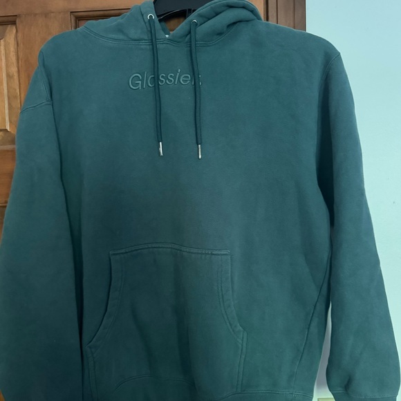Glossier Tops - Glossier Green Hoodie